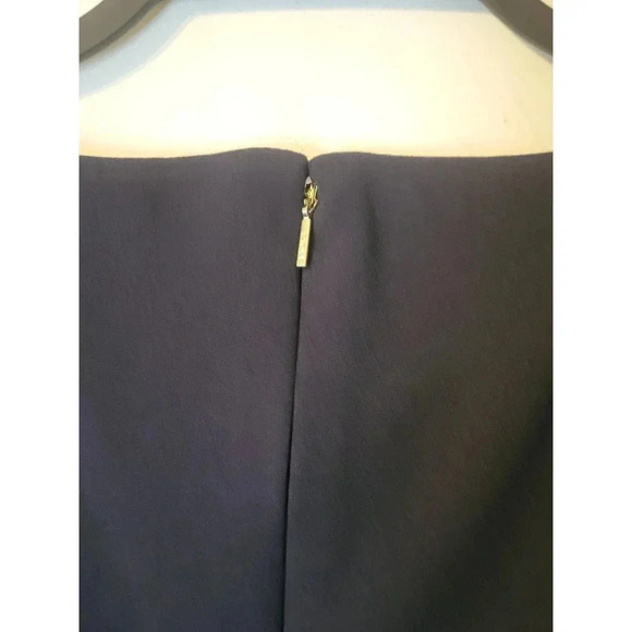 DKNY Blue Fit Flare Dress Size 4 1J - Picture 6 of 7